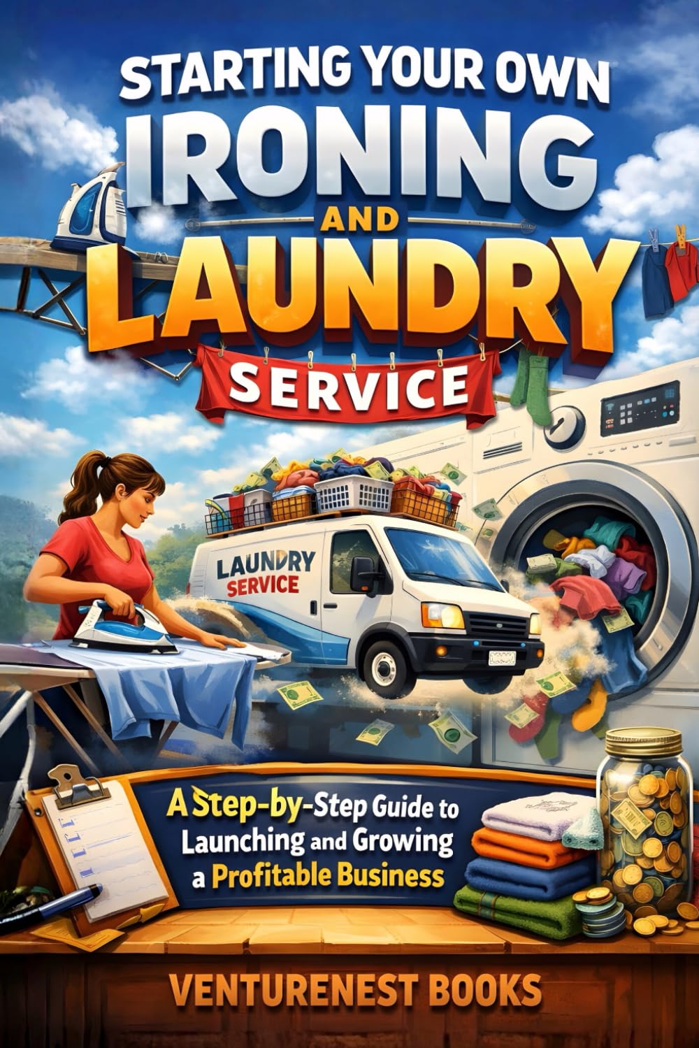 Starting Your Own Ironing and Laundry Service: A Step-by-Step Guide to Launching and Growing a Profitable Business
