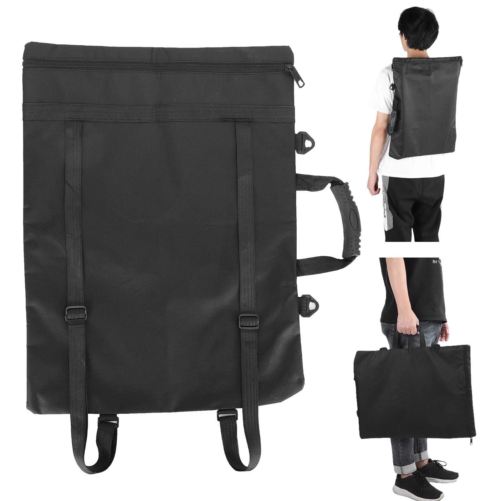 Zaino per portfolio artistico, Borsa impermeabile A3 organizer per borse artistiche Borsa da viaggio per artisti per opere d'arte e materiali da disegno
