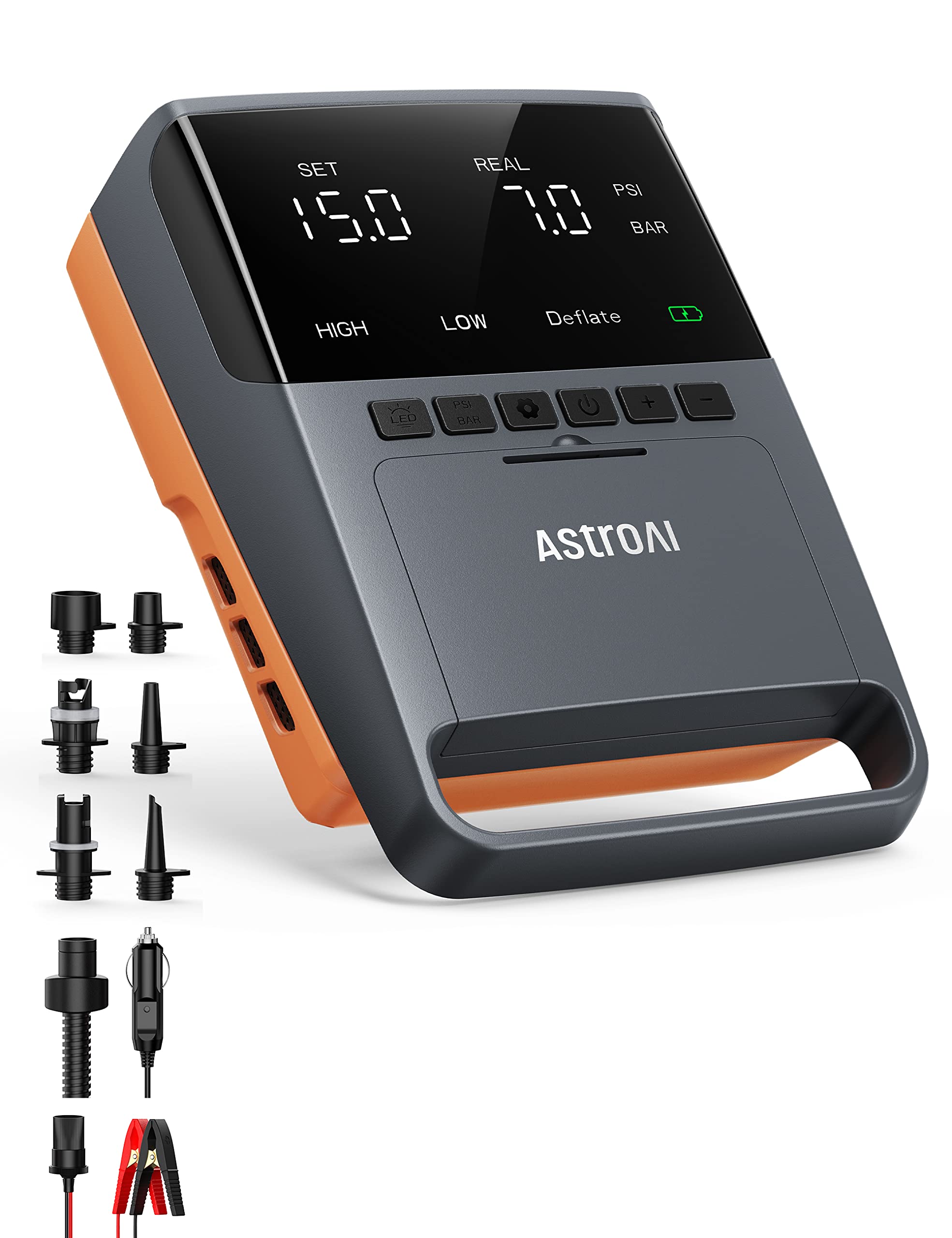 AstroAI Paddle Board Pump 20 PSI SUP Pump, Intelligent DualStage