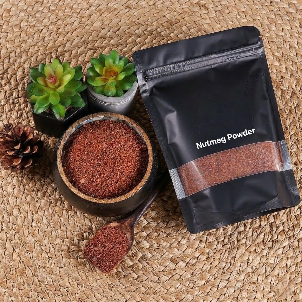 Nutmeg (Jaiphal Jathikka) Powder 200 grams Organic Nutmeg Powder