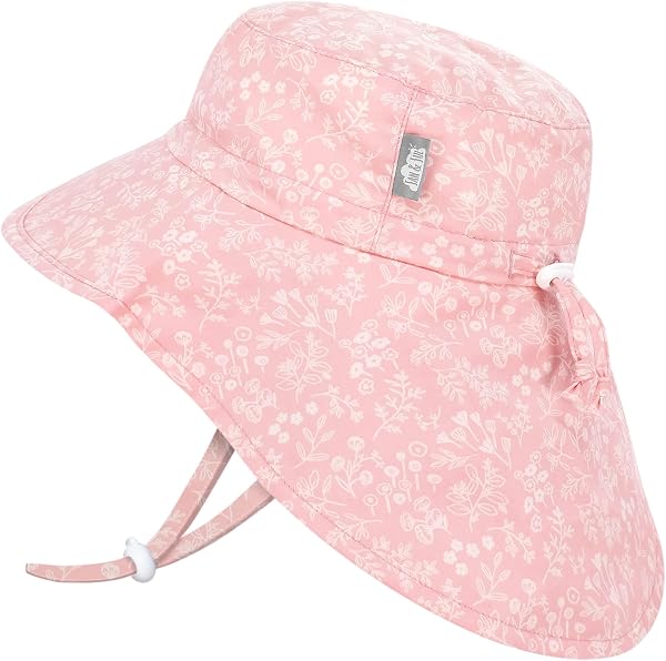 Jan and Jul Breathable and Adjustable Sun-Hat with Neck Flap for Kids - 1
