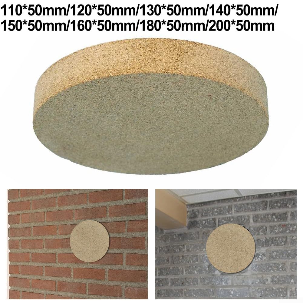 Pannello in vermiculite, mattoni refrattari resistenti al calore fino a 1100 gradi Celsius, adatto per stufe a legna, rivestimenti per stufe, barbecue e fornelli da forno all'aperto (110 x 50 mm)