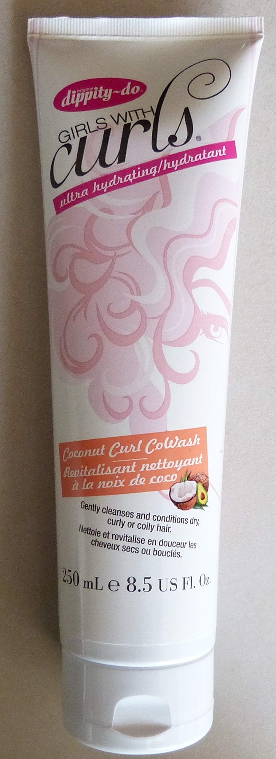 Dippity DoGirls WIth Curls Coconut Curl Cowash, 8.5 Oz.