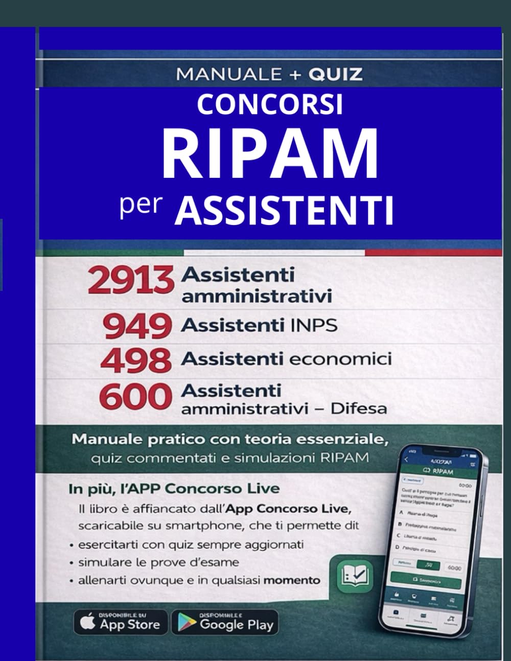 Guida Pratica ai Concorsi Ripam Per Assistenti Amministrativi ed Economici: Preparazione tecnica, schematica e orientata a quiz e prove d'esame