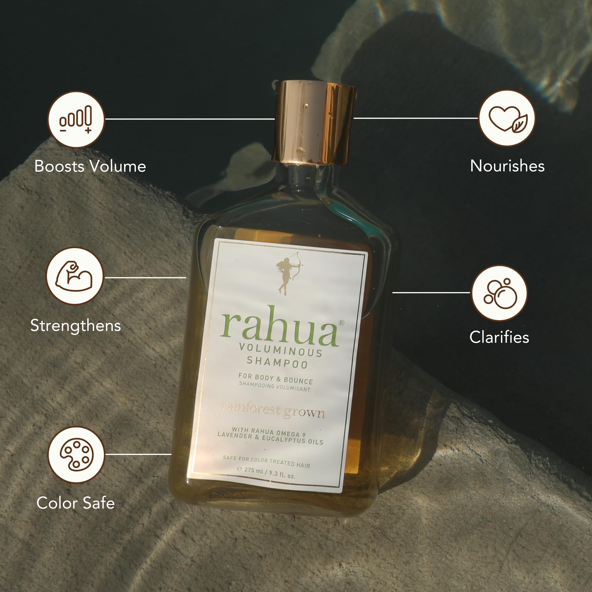 Rahua - Voluminous Shampoo 275 ml, Black, 275 ml (Pack of 1) - Image 4