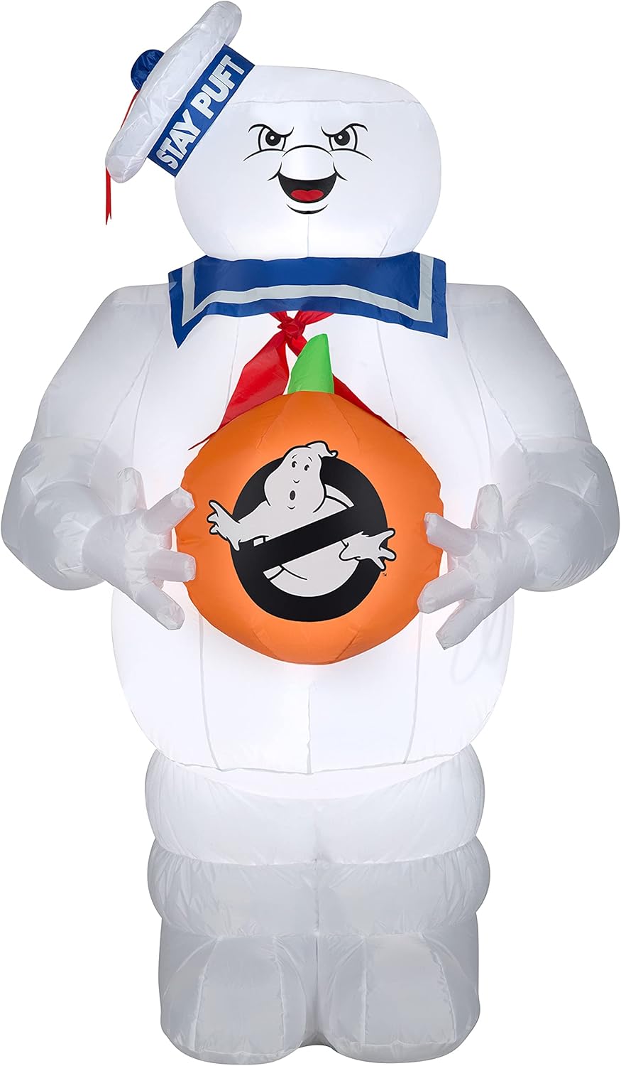 Generic Halloween Inflatable Stay Puft Decoration by Gemmy, 2272144, White