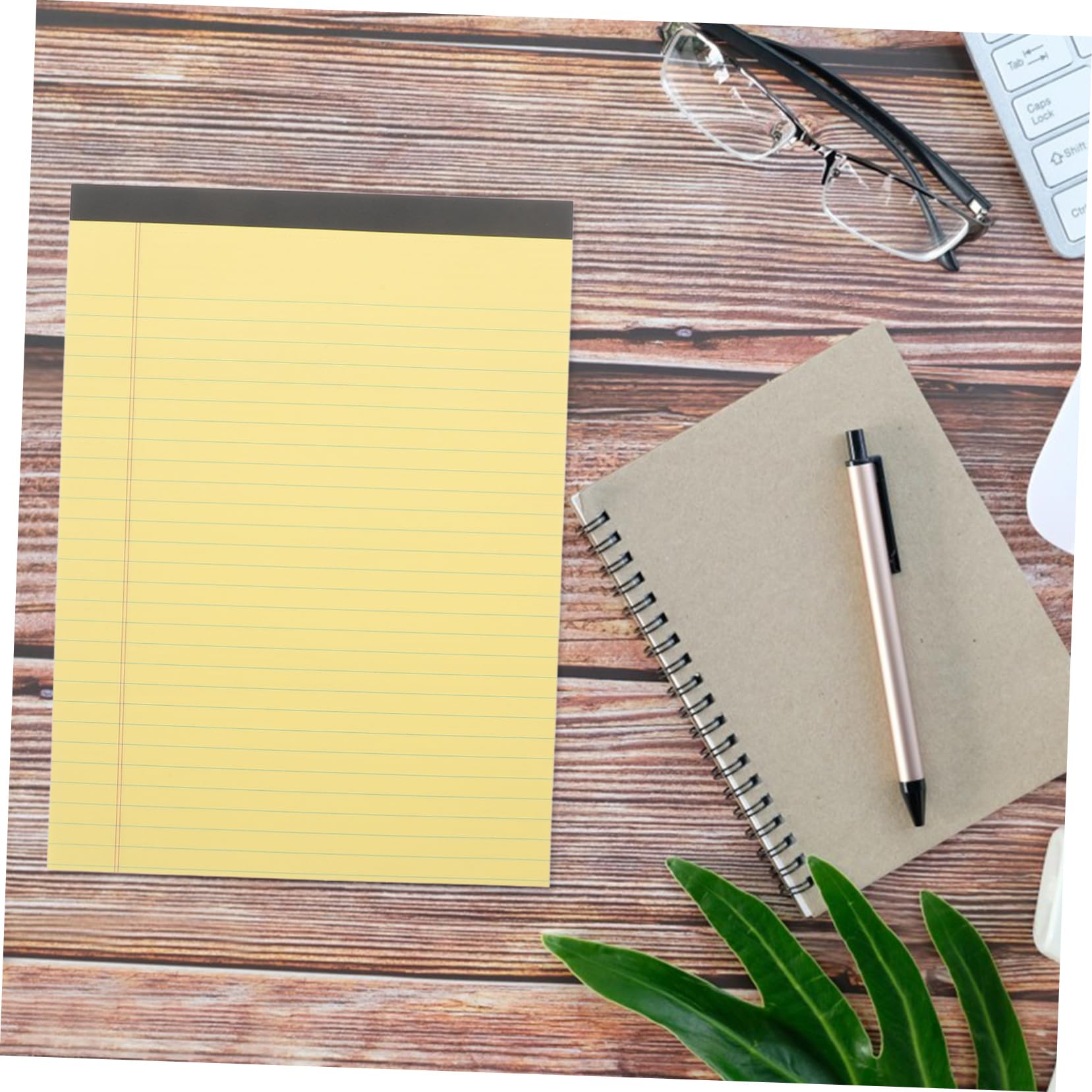Homoyoyo 4pièces Bloc-notes Détachable Lot De Polyvalentes Pour Bureau Et Usage Quotidien Simple Et Pratique