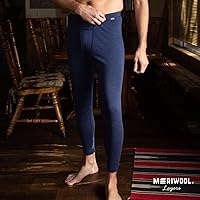 Vista 5 de MERIWOOL - Pantalones térmicos para hombre (100 % lana merina)