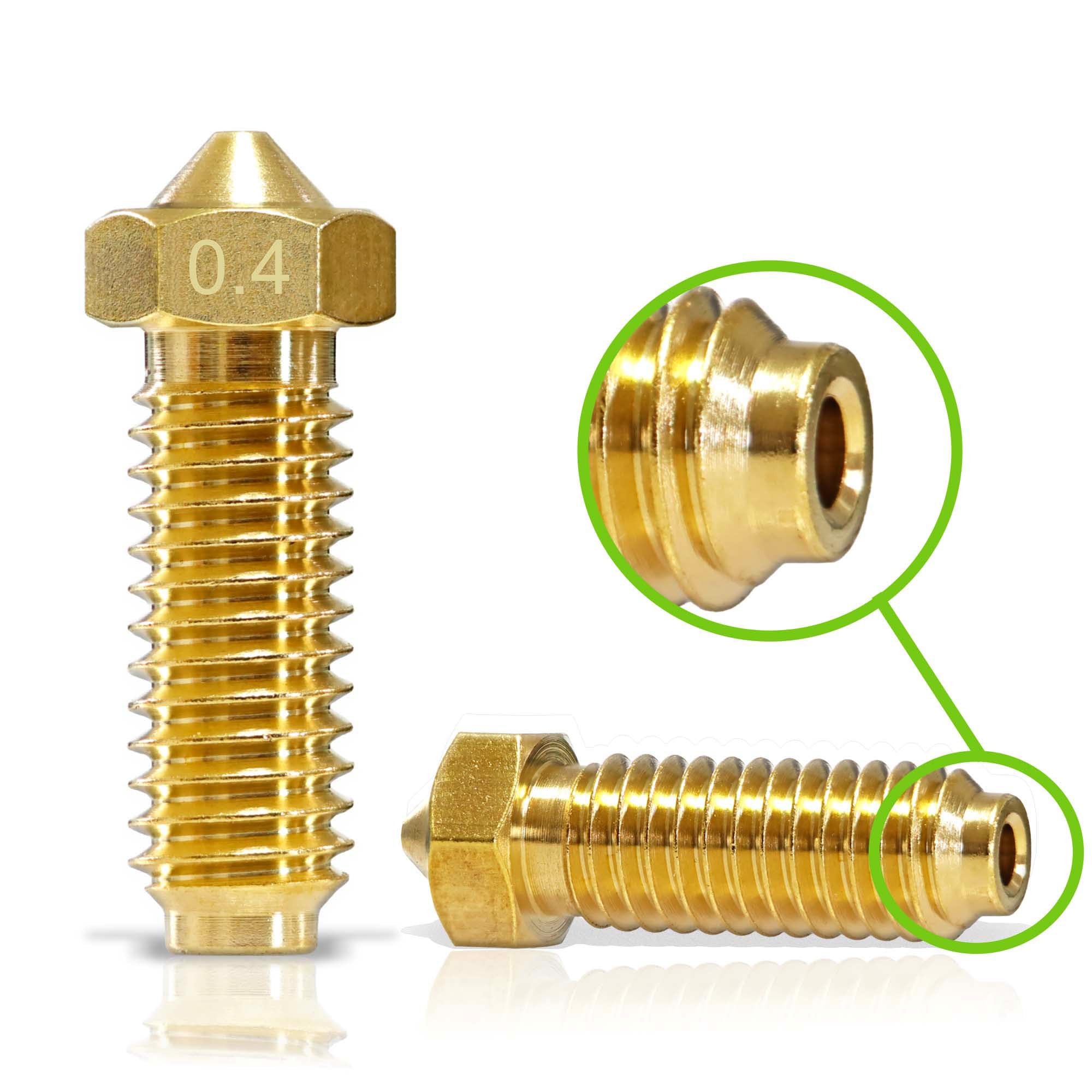 ANYCUBIC Hotend Düse 0,4 Mm Mit Schnellverschluss – Für Kobra 3 & Kobra 3 Combo 3D-Drucker