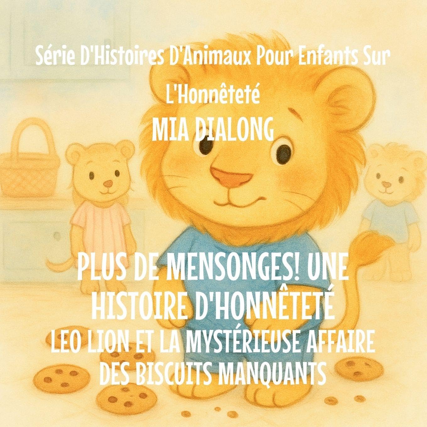 Plus De Mensonges! Une histoire d'honnêteté: Leo Lion et le Mystérieux Cas des Biscuits Manquants: 5 (Série d'Histoires d'Animaux Pour Enfants Sur l'Honnêteté)
