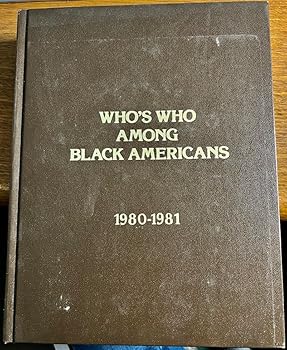 Hardcover Who's Who Among Black Americans, 1980-81 Book