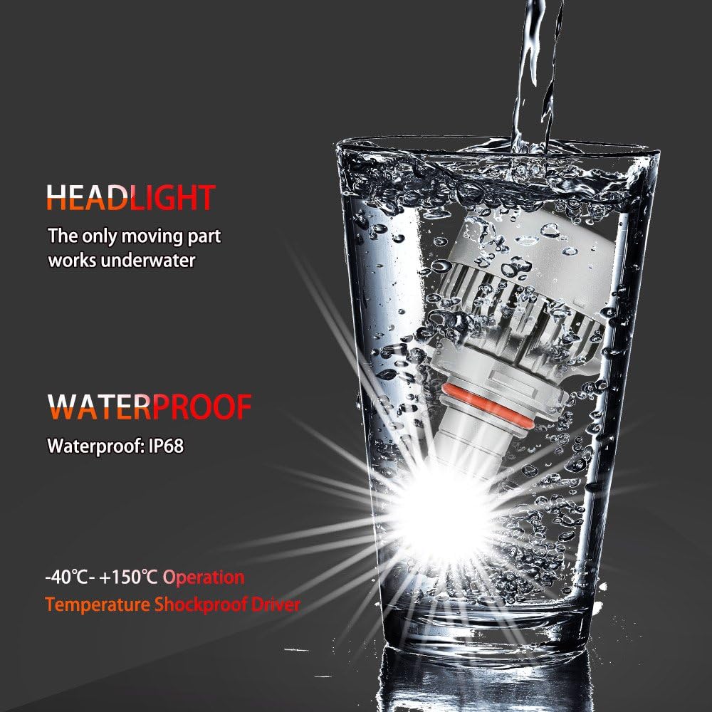 Uр Tо 50% оƒƒ 14000LM 9006 Led Headlight Bulb 100W HB4 Low Beams 4 Sides 6000K Fog Lights High Beam Car Truck Replacements Conversion Kits ZDATT Blасk Frіdау - 50% оƒƒ 14000LM 9006 Led Headlight Bulb 100W HB4 Low Beams 4 Sides 6000K Fog Lights High Beam Car Truck Replacements Conversion Kits ZDATT