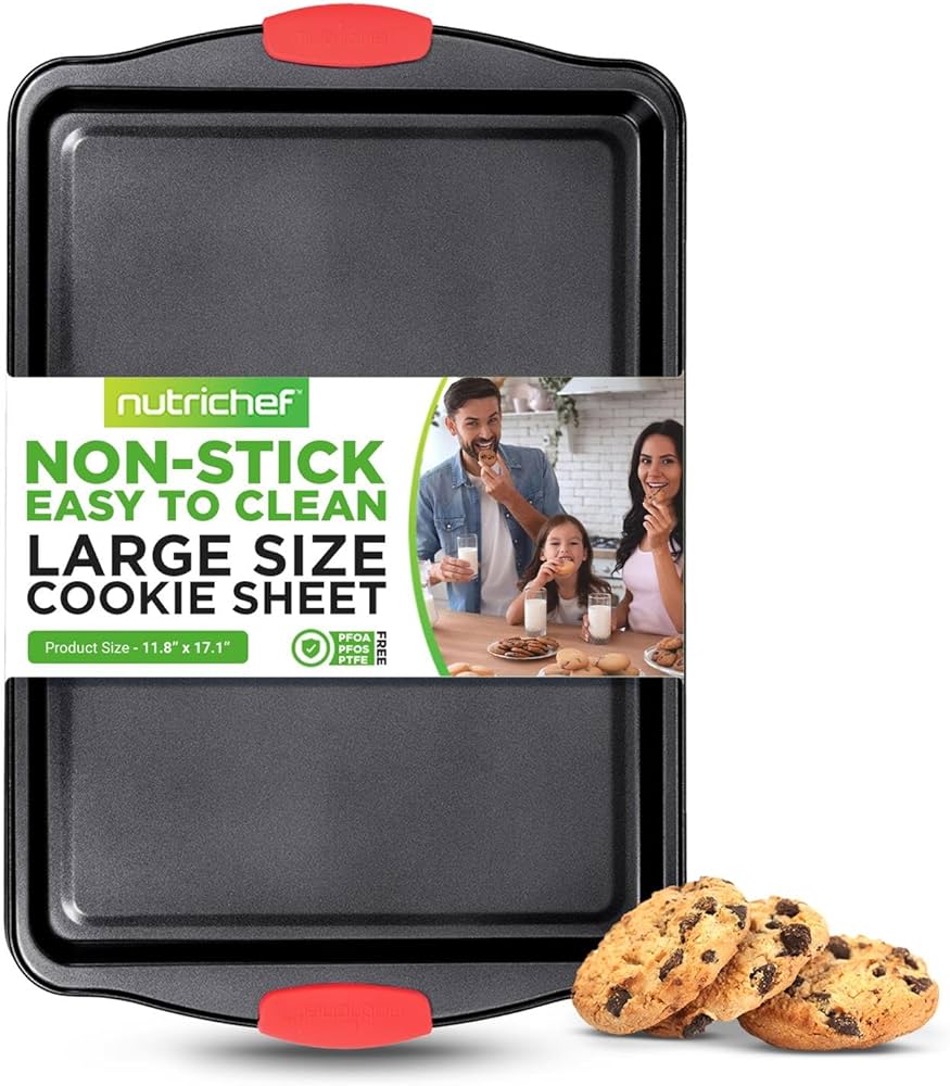 NutriChef Large Nonstick Cookie Sheet