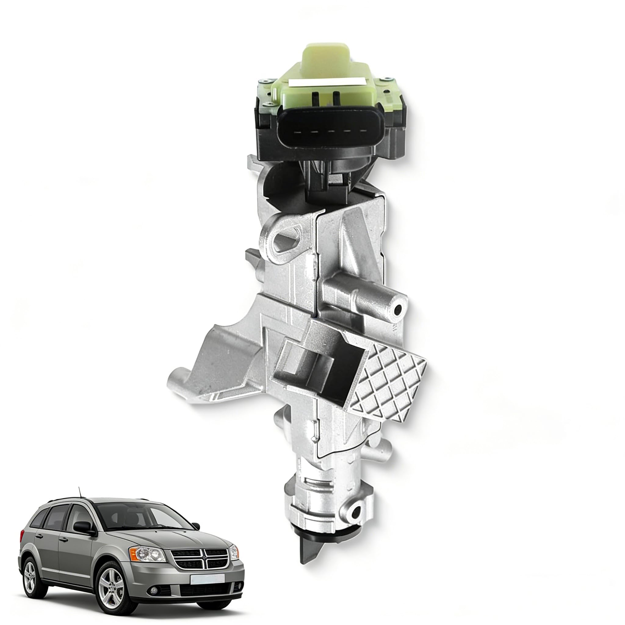 ZuneXino 68054822AB Ignition Cylinder Housing Compatible with Dodge Nitro Caliber Jeep Compass Patriot Liberty Wrangler PT Cruiser Aftermarket Parts,