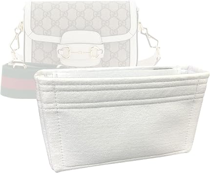 Zoomoni Premium Bag Organizer for Gucci Horsebit 1955 Mini Shoulder Bag Handmade/20 Color Options [Purse Organiser, Liner, Insert, Shaper]