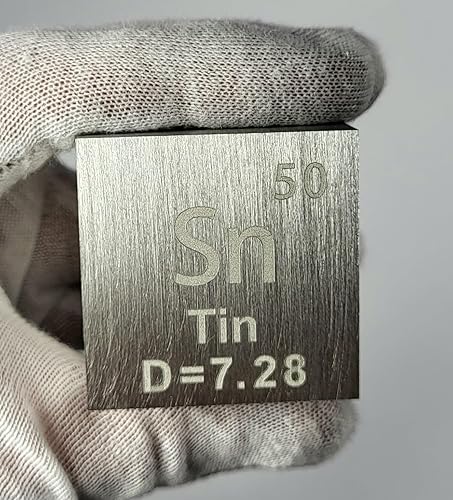 Miniatura 223 de Cubo de metal cobalto de 0.39 pulgadas (0.394 in) hasta un 99.9% puro elemento de tabla periódica de densidad grabada, colección de bloques