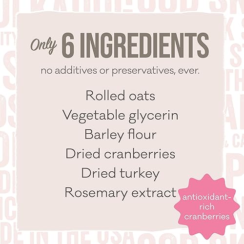 Miniatura 4 de Polkadog Turkey & Cranberry Wonder Nuggets - Golosinas para perros - Golosinas de entrenamiento de mascotas totalmente naturales para perros -