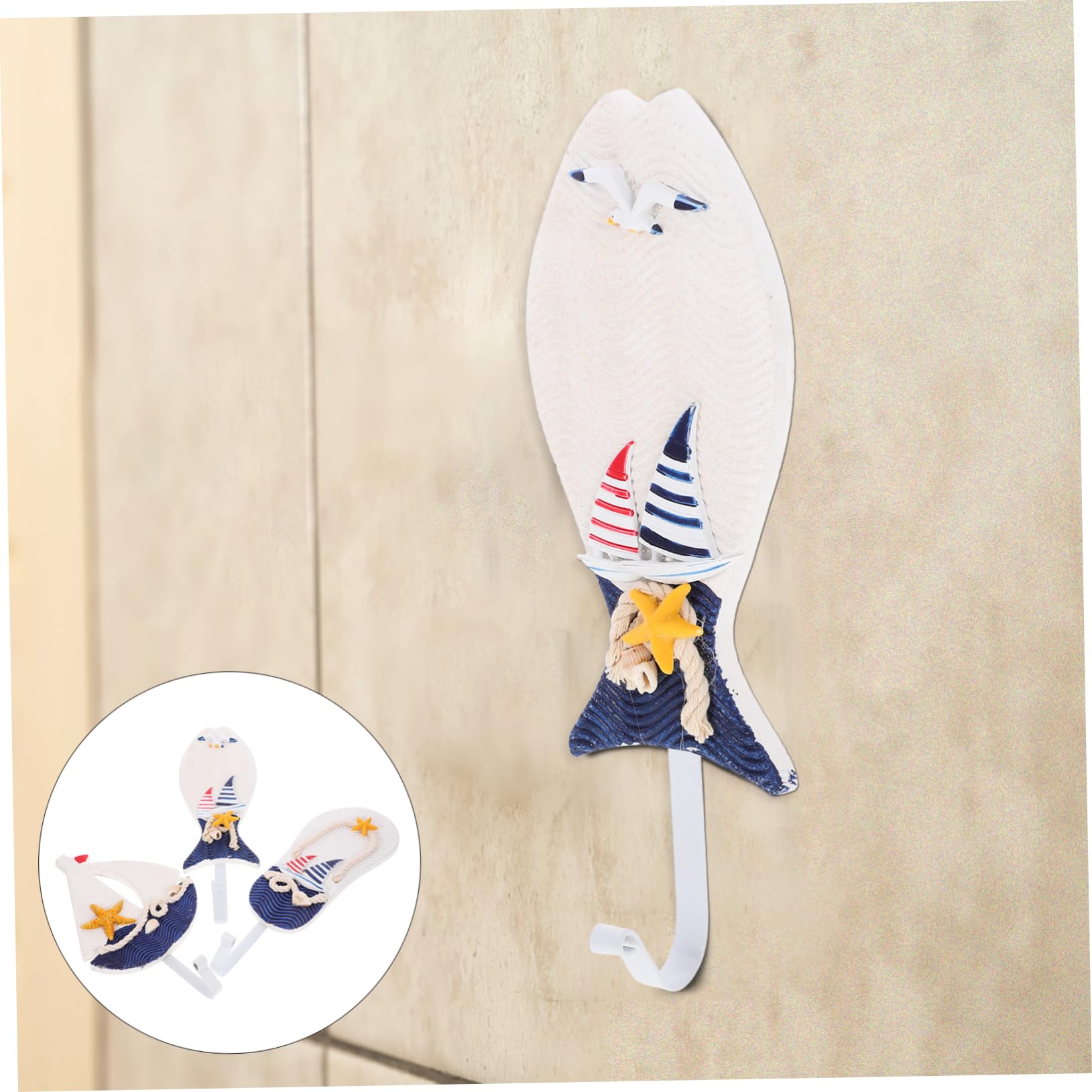 Mipcase 1 Set Ganci Decorativi E Funzionali Per Cappotti E Accessori Design Unico Spazi 3 Pezzi