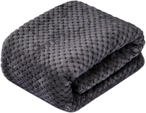 Miniatura 198 de Manta o manta mullida para bebé niña o niño, suave cálido y acogedor polar coral para bebé, bebé o recién nacido, manta de recepción para cuna, Blue