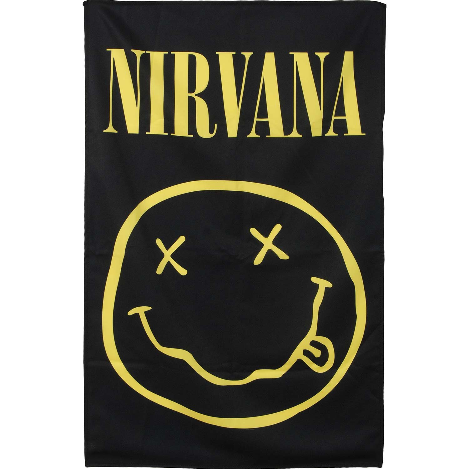 Amazon.com : Nirvana Poster Flag : Home & Kitchen