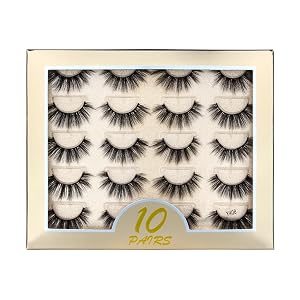 UAMOU Faux Mink Eye Lashes Mix 28 Styles Natural Soft False Eyelashes Fluffy Volume Handmade Faux Cils Makeup