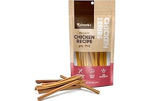 Afreschi Chicken Dog Treats for Dogs- Chicken & Liver Strip