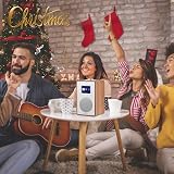 LEMEGA CR4 Radio DAB/DAB+/FM, Bluetooth, Schermo Colore, Noce - 6