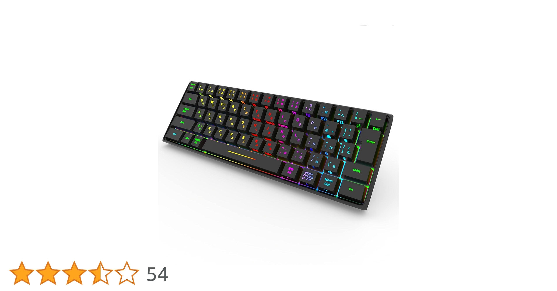 ワイヤレスキーボード 日本語配列 コンパクト 楽天市場】KIMOCA ワイヤレス メカニカルキーボード 日本語配列