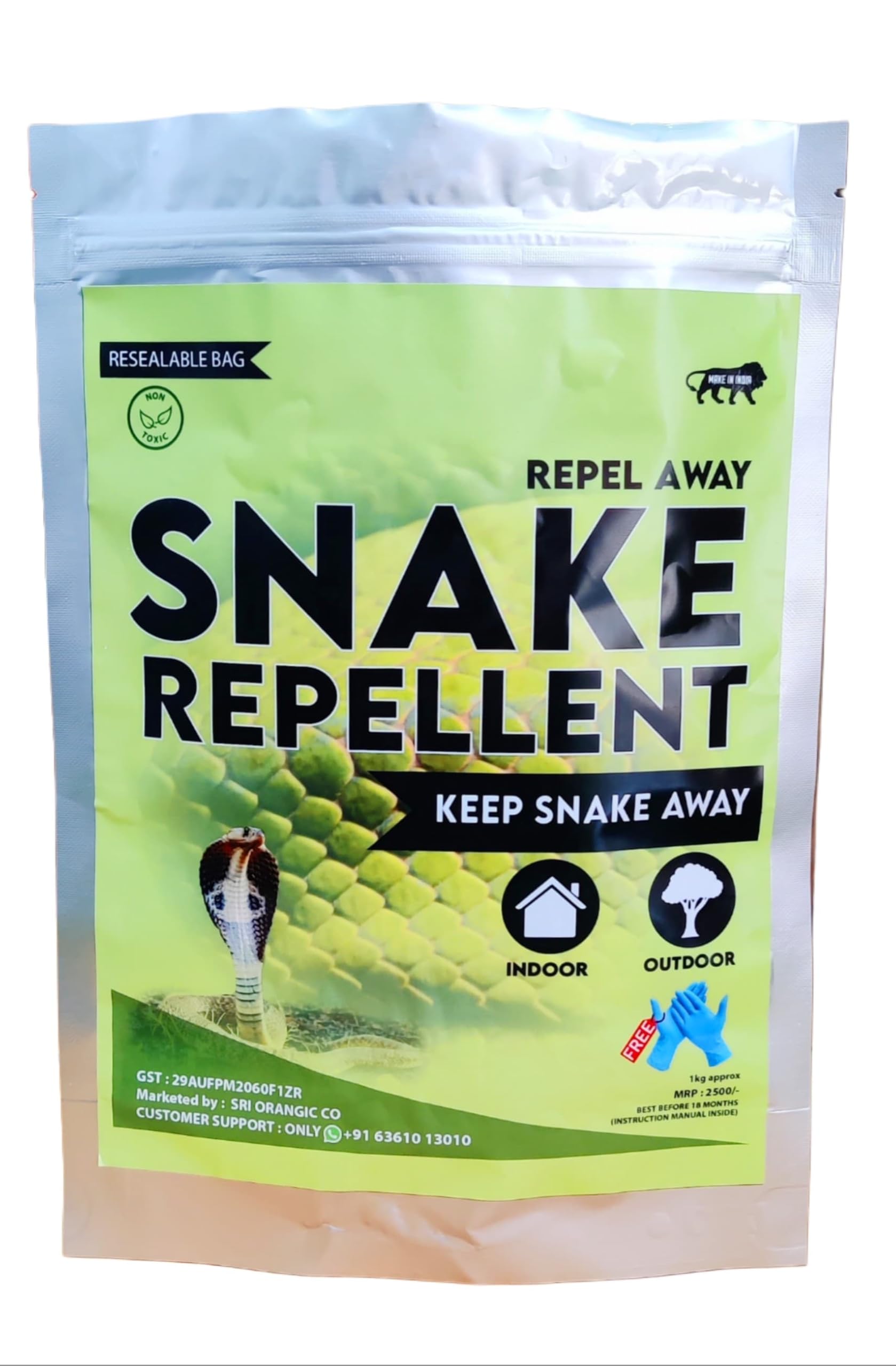 Snake Repellent Powder Most Powerful Instantly Effective With long Lasting Duration, Free Pair of Gloves With Product (B0DC3YKY5J) Amazon Price History, Amazon Price Tracker