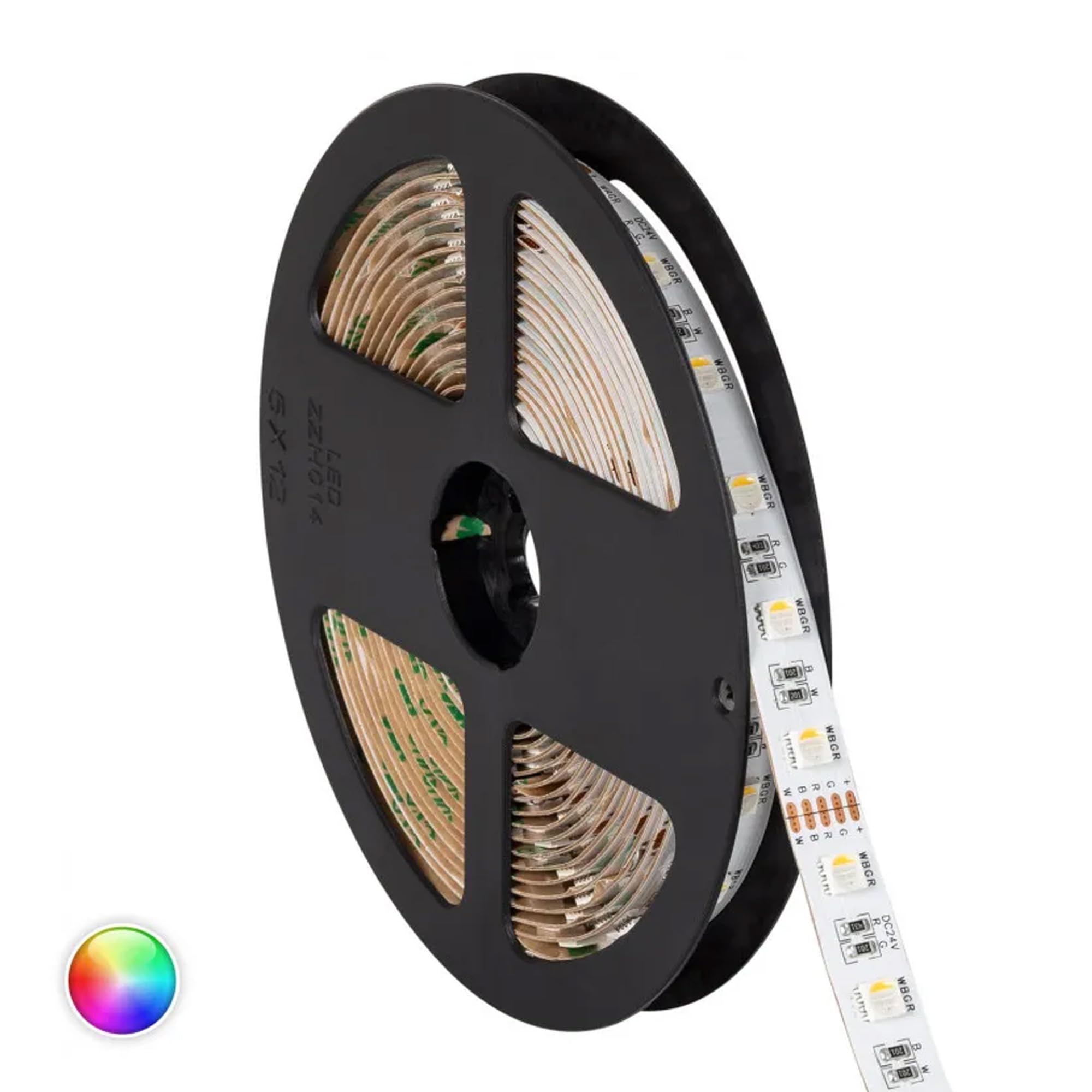 Ruban LED RGB SMD IP20, 14,4 Wm - 5 mètres, 120 LEDm