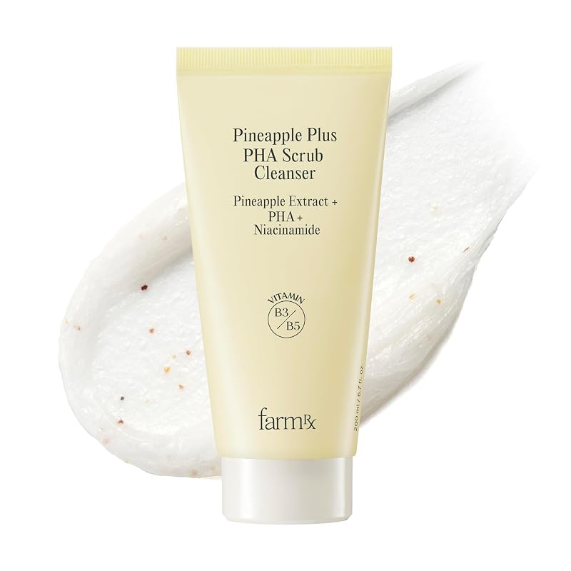 Farm Rx Pineapple Plus PHA Esfoliante de Limpeza Facial, 200 mL