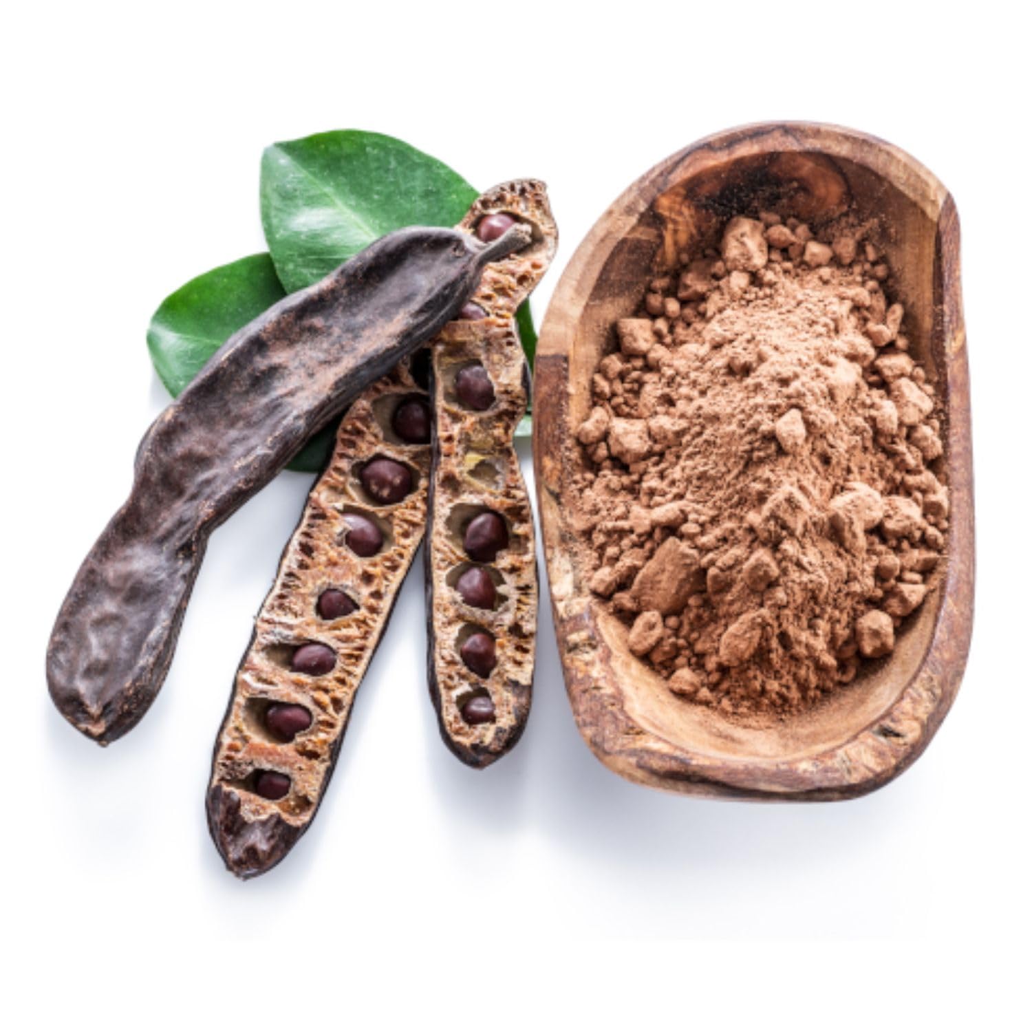 BONGIOVANNI Farine e Bontà Naturali Farina di Polpa di Carruba Bio, Alternativa al Cacao 5 kg – Gusto Dolce e Caramellato