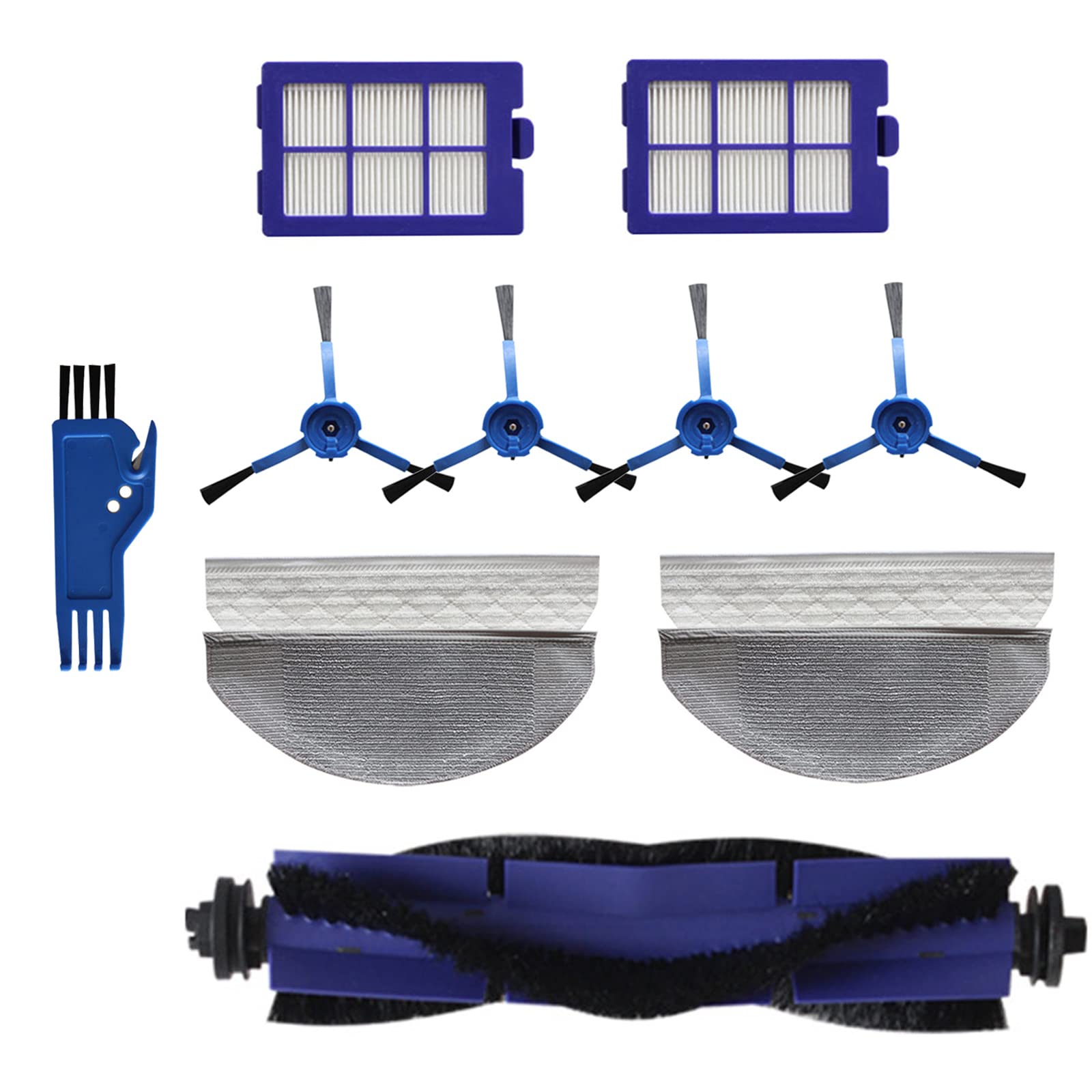 Pack Eufy RoboVac X8 Hybride avec brosses et filtres Hepa de rechange