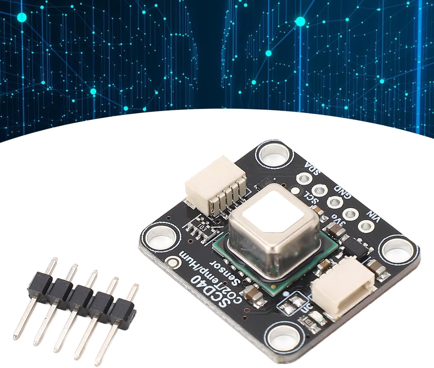 Carbon Dioxide Sensor Module, Compact CO2 Sensor Module 50ppm