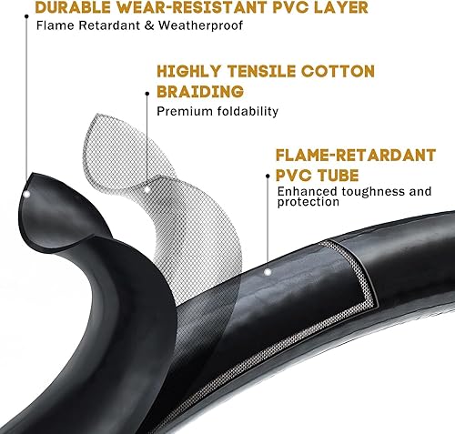 Miniatura 6 de MOASKER Adaptador de manguera de propano POL de 5 pies, convertidor de 1 libra a 20 libras, convertidor de adaptador de tanque de propano de 1 libra