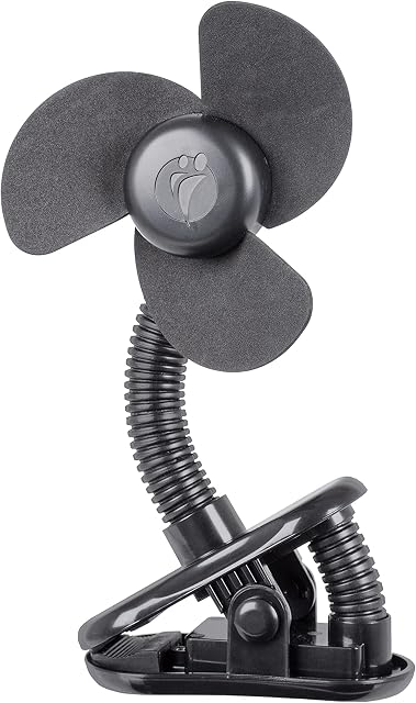 LittleLife Universal Fit Clip-On Buggy and Pushchair Fan with Flexible Adjustable Neck