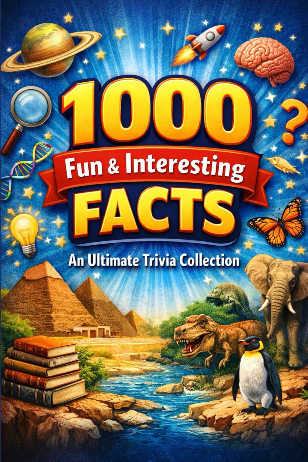 1000 Mind-Blowing Facts You Didn’t Know: The Ultimate Trivia Book for Curious Minds