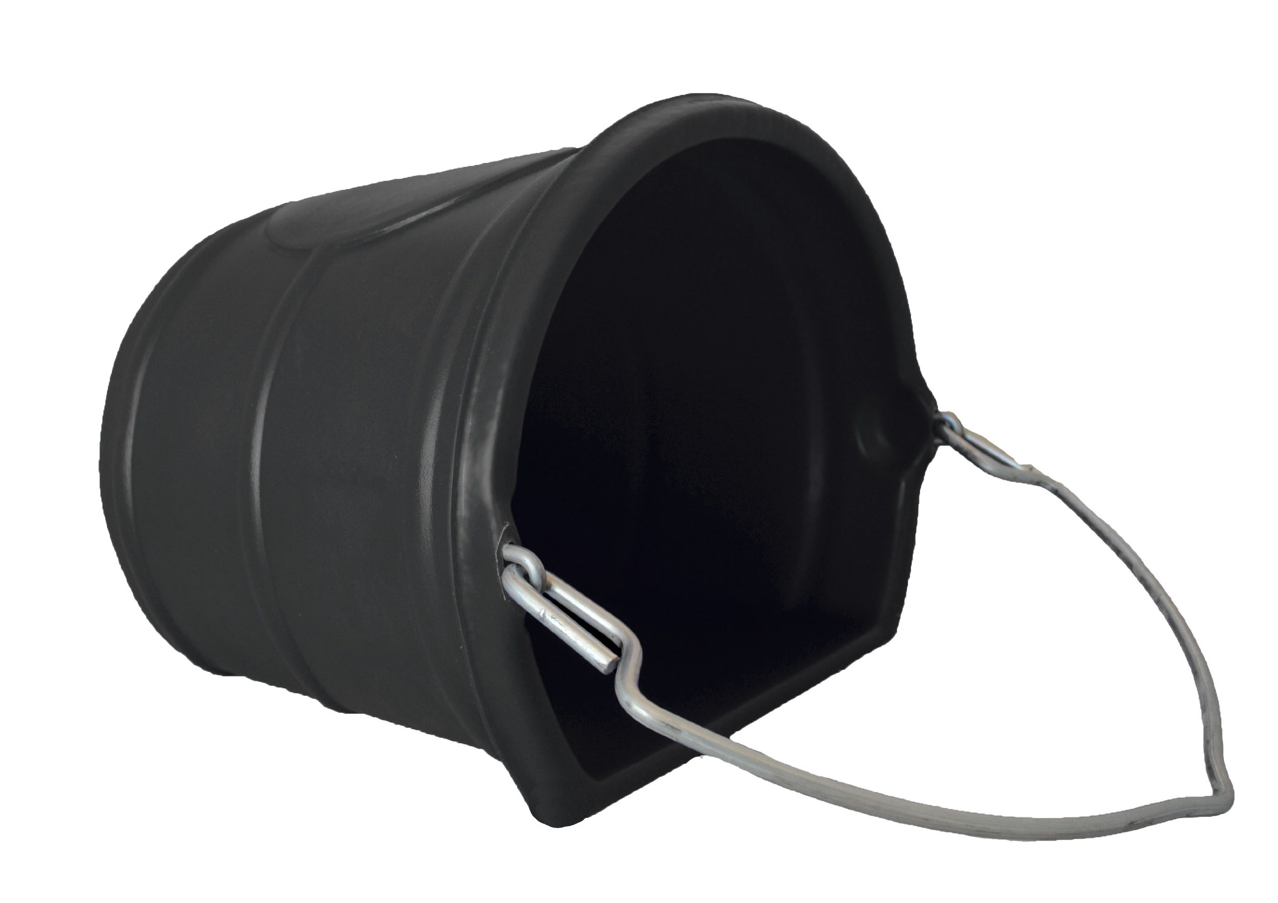Horsemen's Pride Cubo de Agua de 20 Cuartos de galón, Negro
