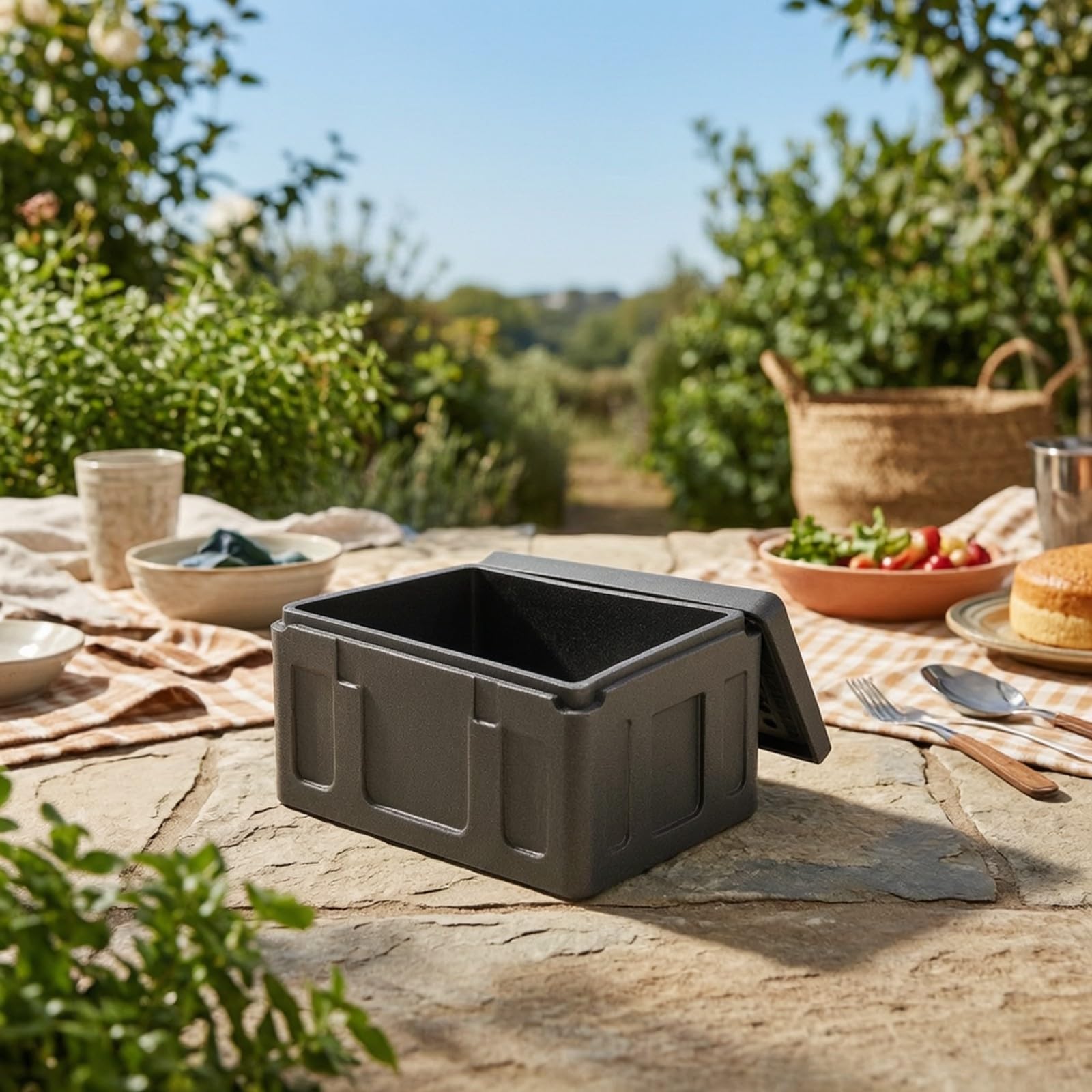 Baoblaze Boîte Isotherme Polypropylène Grande Capacité, Professionnelle, Conteneur, pr s