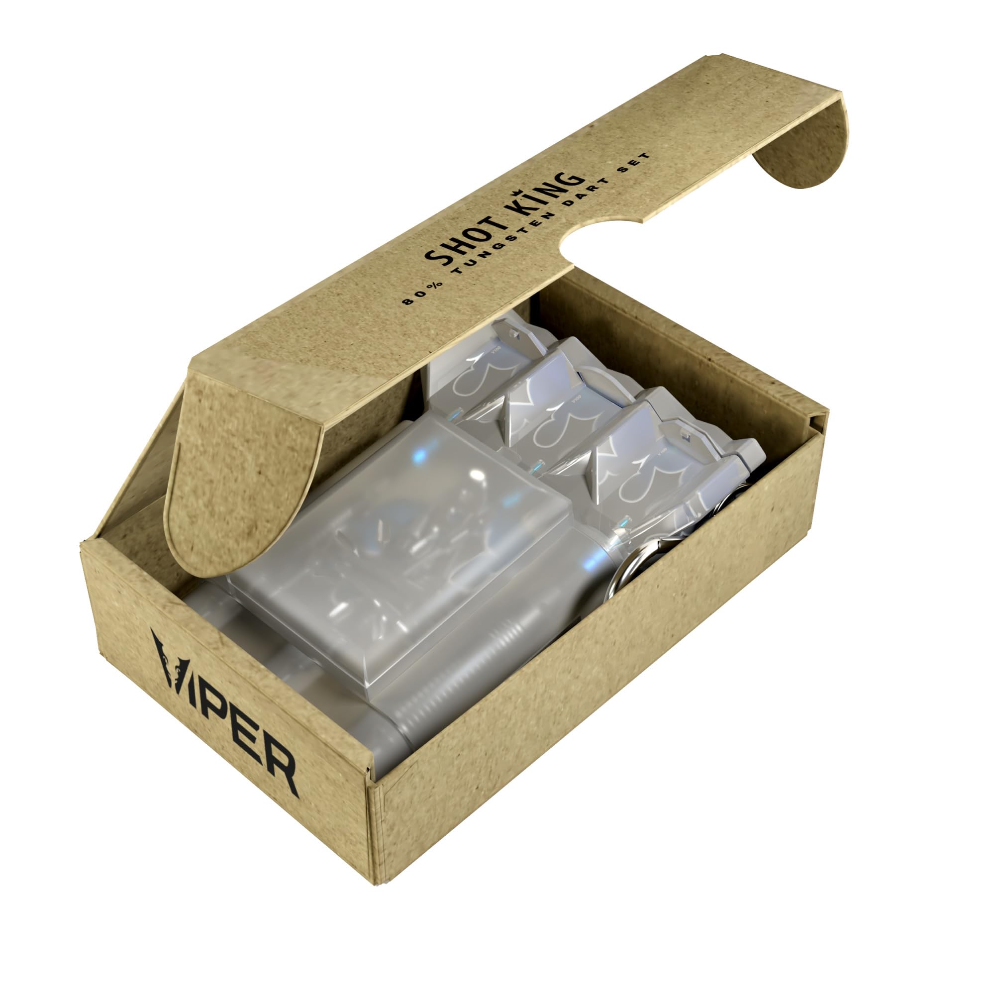 Viper Shot King Steel Tip Darts - Freccette con Punta in Acciaio Unisex Adulto
