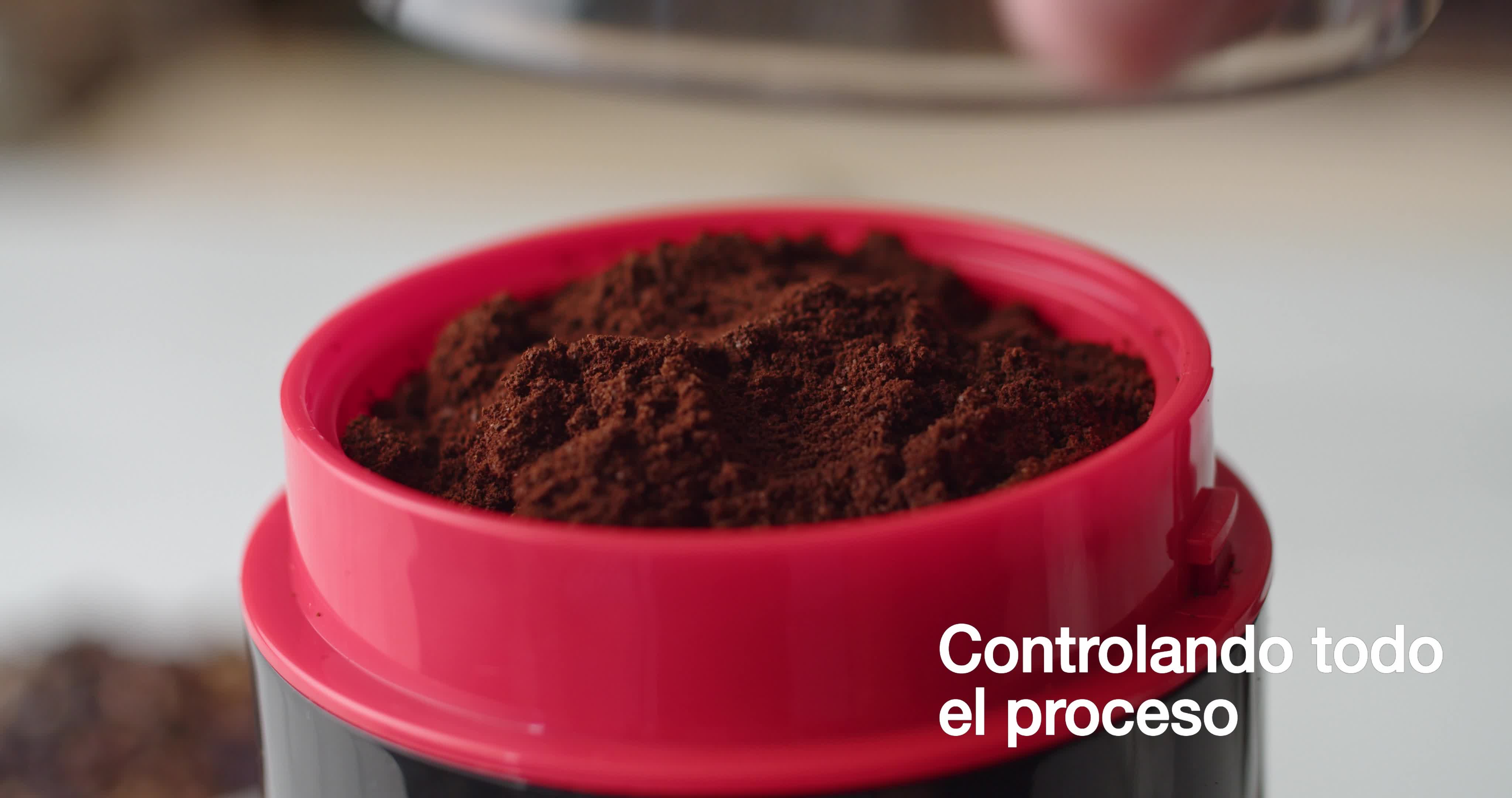 Molinillo De Café SOLAC MC6253 All4Coffee Negro - Imagen 8