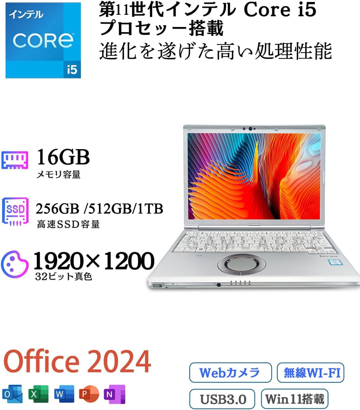 Amazon.co.jp: 整備済み品ノートパソコン レッツノート CF-SV1