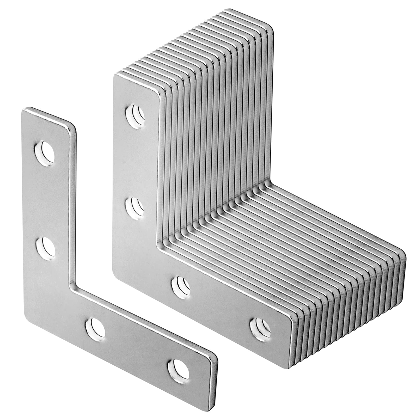 Buy OTTFF 20 Pcs Aluminum Profile Connectors for 2020 Series, Aluminum Extrusion Linear Rail