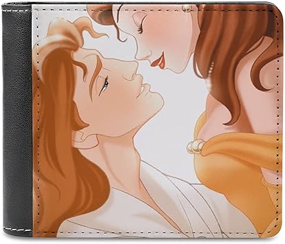 Amazon 美女と野獣 ベル 財布 二つ折り レディース 人気 メンズ かわいい Zarker キャラクター カード収納 贈り物 プレゼント Puレザー 小銭入れ 多機能財布 ファッション 薄い おしゃれ 財布