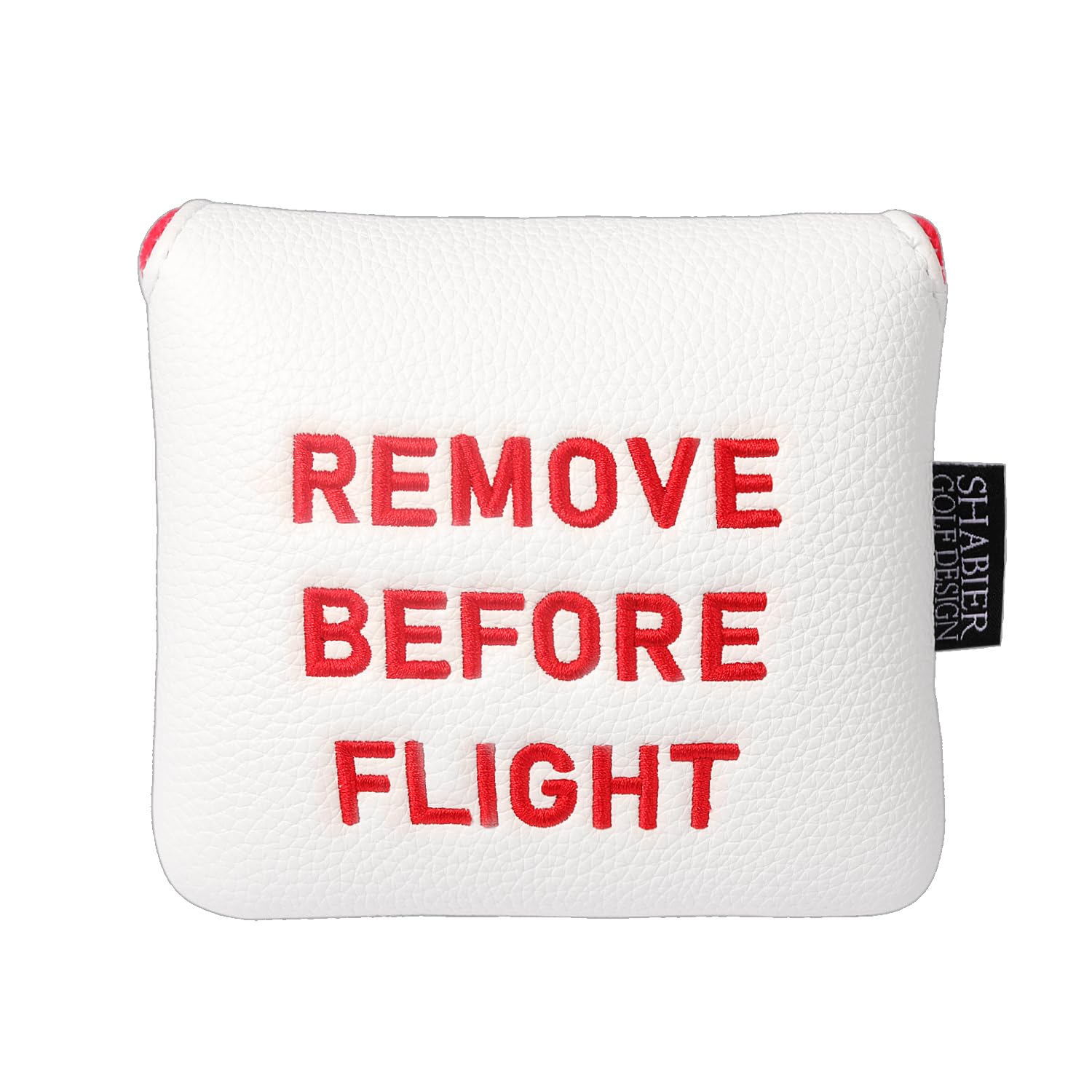 SHABIER Golf Head Cover with Remove Before Flight Design for Golf Club