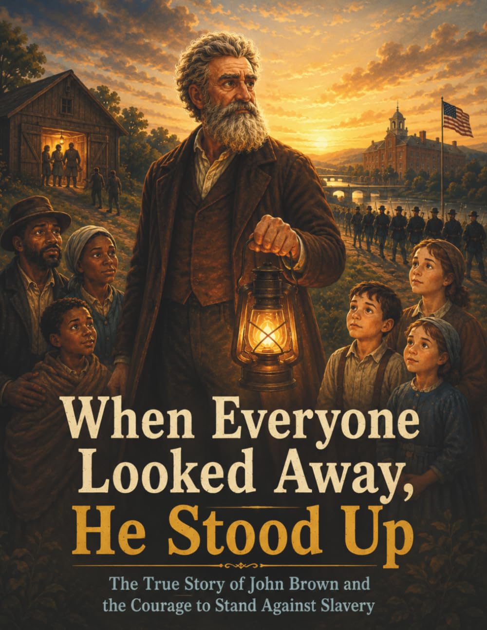 When Everyone Looked Away, He Stood Up: The True Story of John Brown and the Courage to Stand Against Slavery