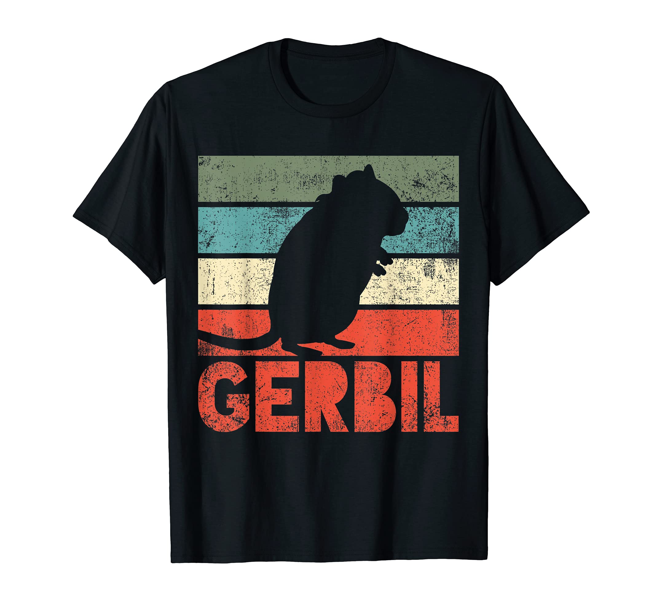 Gerbil Retro Vintage T-Shirt
