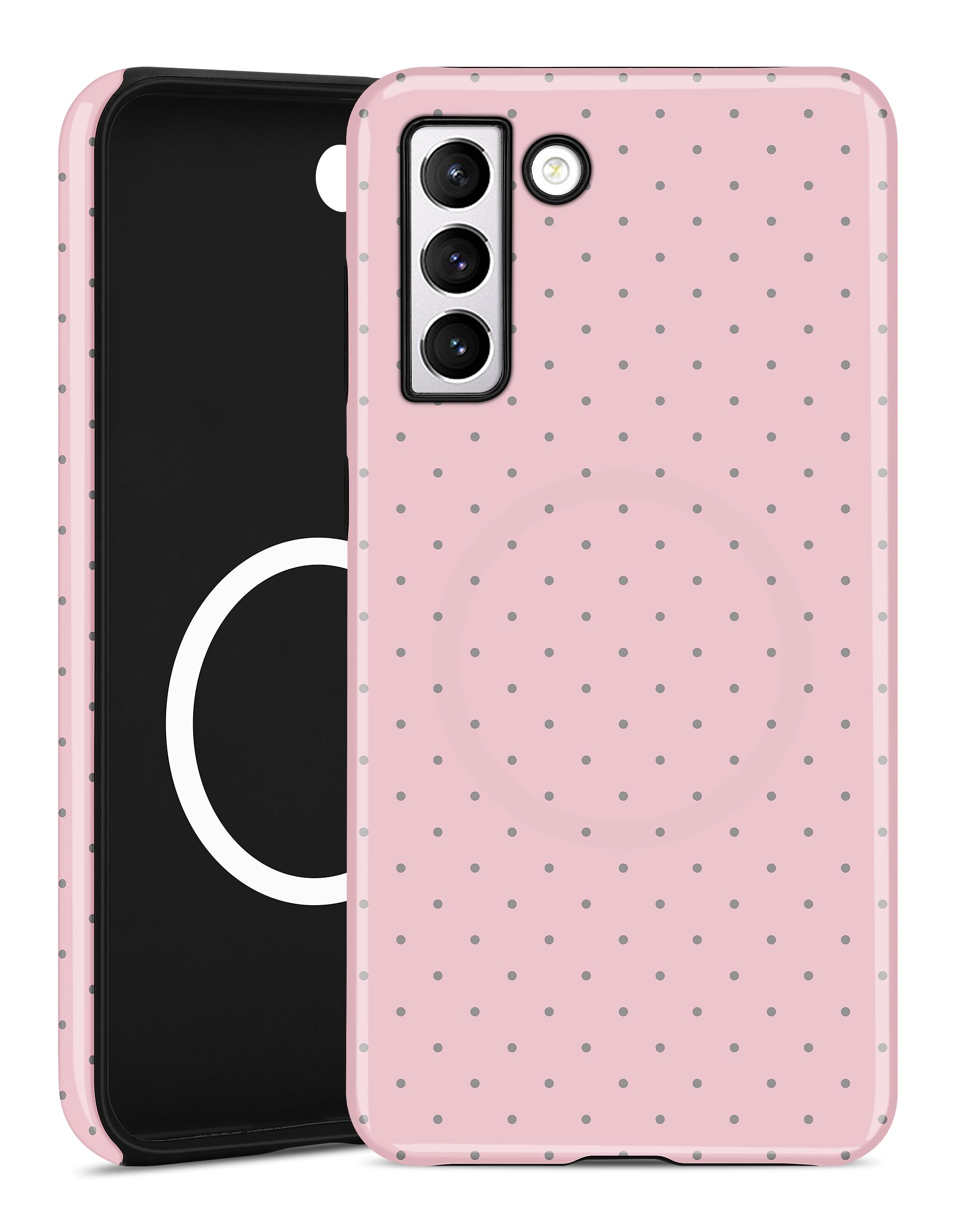 Amazon.co.jp: Aitipy 磁気ポルカドットスマホケース Samsung Galaxy