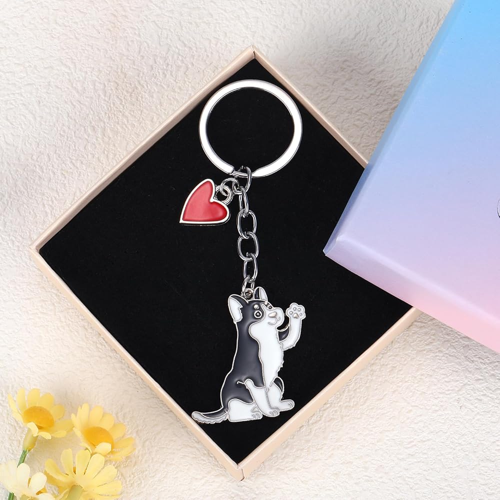 Portachiavi Metallico A Forma Di Cane (Golden Retriever) – Regalo Personalizzato, 10,2 Cm