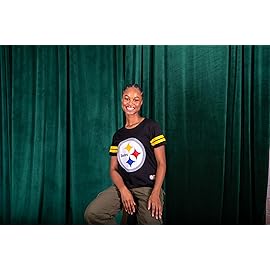 Ultra Game NFL Official Women\'s Super Soft Mesh Jersey T-Shirt, Baltimore Ravens, Team Color, X-Large